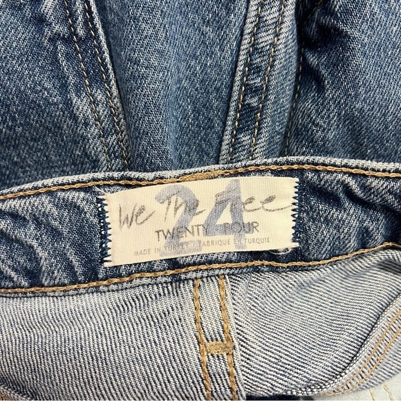 FREE PEOPLE x REVOLVE Straight Up Baggy Jean in Riverside Blue - Picture 9 of 11